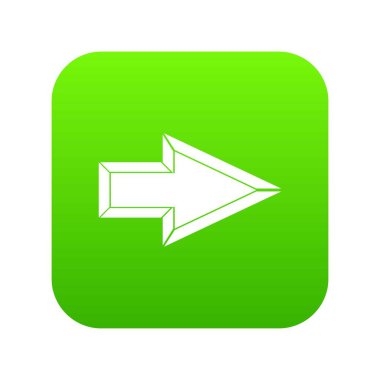 İşaretçi simgesi dijital yeşil