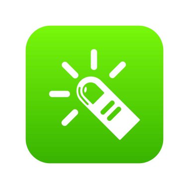 İmleç parmak simgesi, basit siyah stil