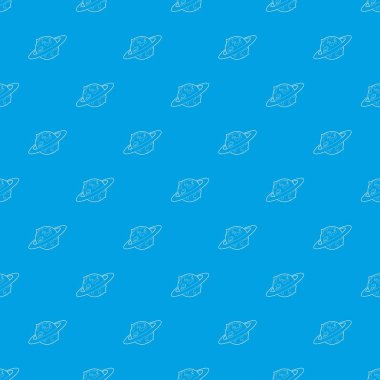 Dünya gezegeni desen vektör kesintisiz mavi