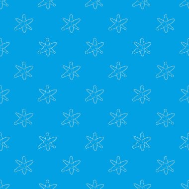 Molekülleri desen vektör kesintisiz mavi