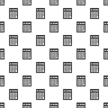 Elektronik hesap makinesi tasarlamak vektör