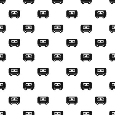 Gıda römork tasarlamak vektör