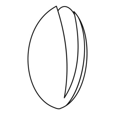 Antep fıstığı simgesi, anahat stili