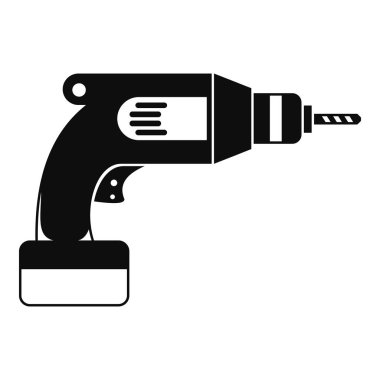 Matkap simgesi, basit tarzı