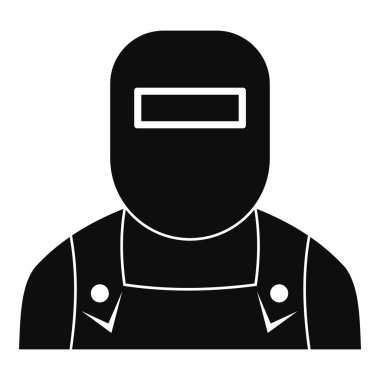 Kaynakçı simgesi, basit tarzı