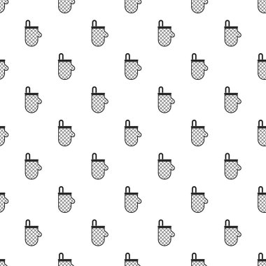 Mutfak koruyucu eldiven tasarlamak vektör