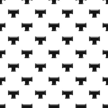 T boru bağlantı tasarlamak vektör