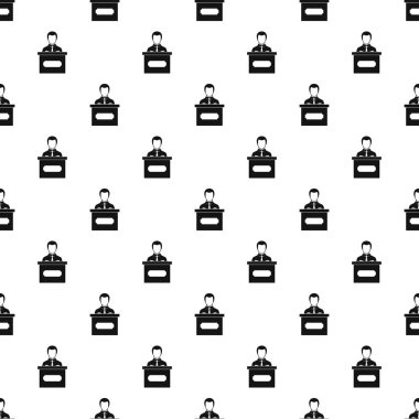 İşadamı veren tanıtımı tasarlamak vektör