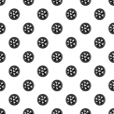 Mantarlı pizza tasarlamak vektör