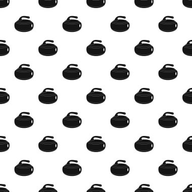 Curling taşı tasarlamak vektör