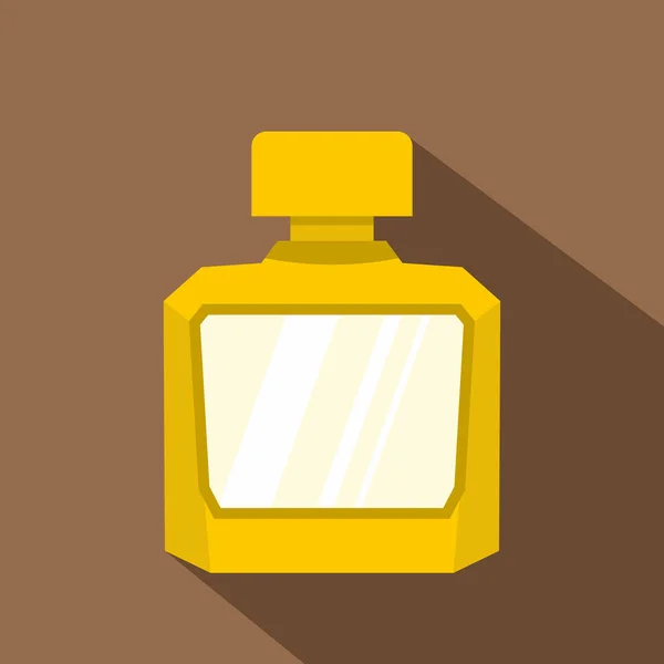 Βάζο με κίτρινο εικονίδιο άρωμα, επίπεδη στυλ — Διανυσματικό Αρχείο