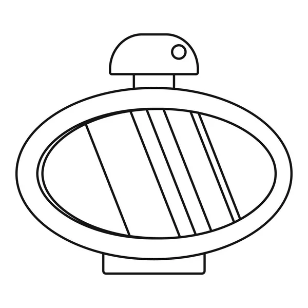 Icono de botella de perfume, estilo de esquema — Archivo Imágenes Vectoriales