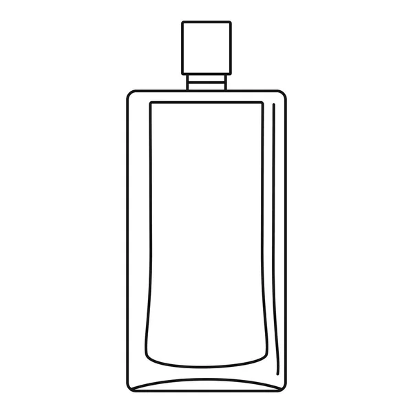 Ícone da garrafa do perfume, estilo do esboço — Vetor de Stock