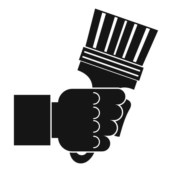 Pinces à main avec icône de poignées — Image vectorielle