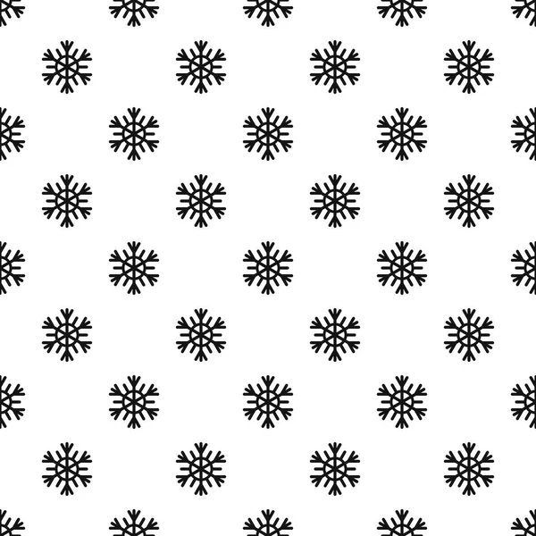 Vecteur de motif flocon de neige — Image vectorielle