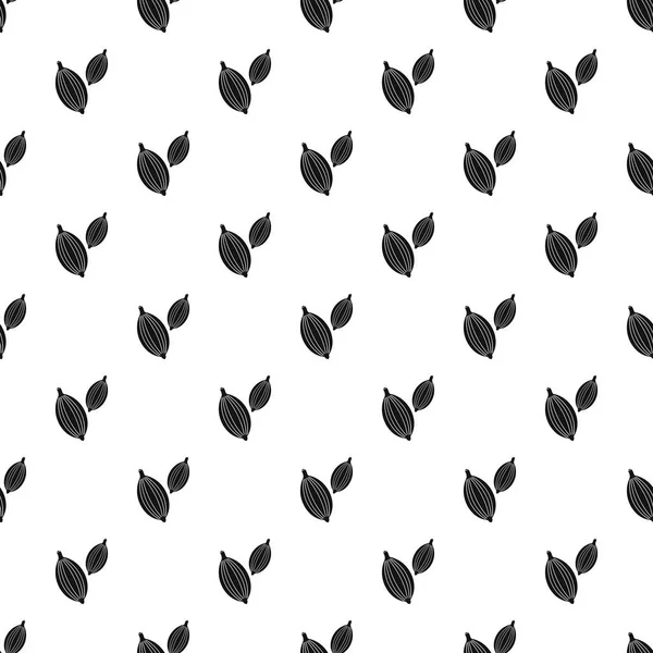 豆蔻豆荚模式向量 — 图库矢量图片