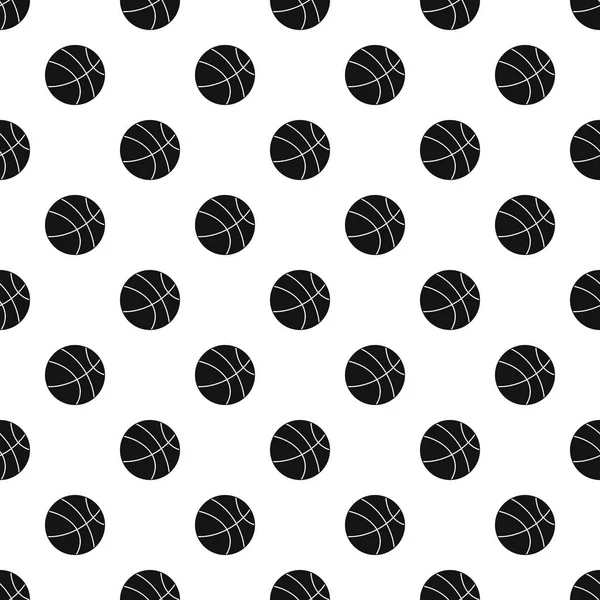 Modèle de balle de basket-ball vecteur — Image vectorielle