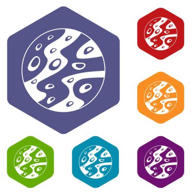 Ay simgeler kümesi altıgen