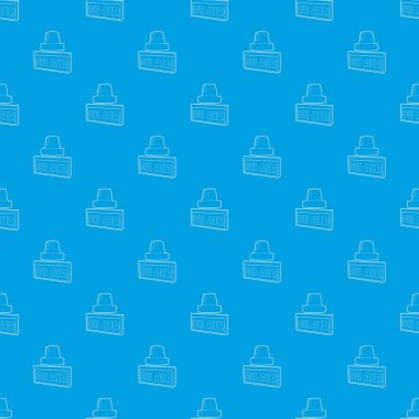 Hava işareti desen vektör kesintisiz mavi