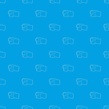 Video kamera desen vektör kesintisiz mavi