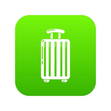 Seyahat Çanta Seyahat simgesi, basit siyah stil