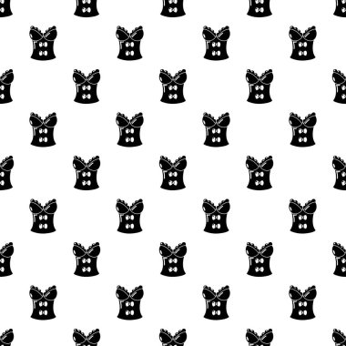 Sutyen Dükkanı simgesi, basit siyah stil