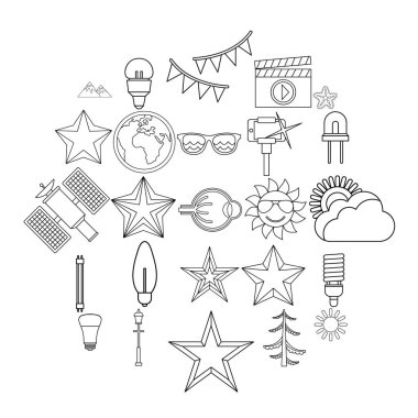 Flash Icons set, anahat stili