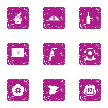 Tepenin simgeler kümesi, grunge tarzı