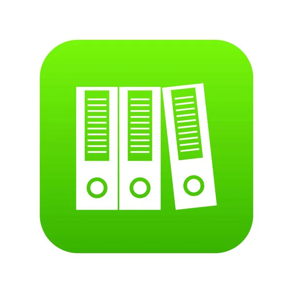 "Office 文件夹" 图标数字绿色 — 图库矢量图片