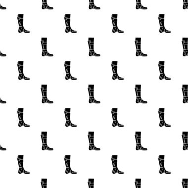 Bacak hizmetli simgesi, basit tarzı.