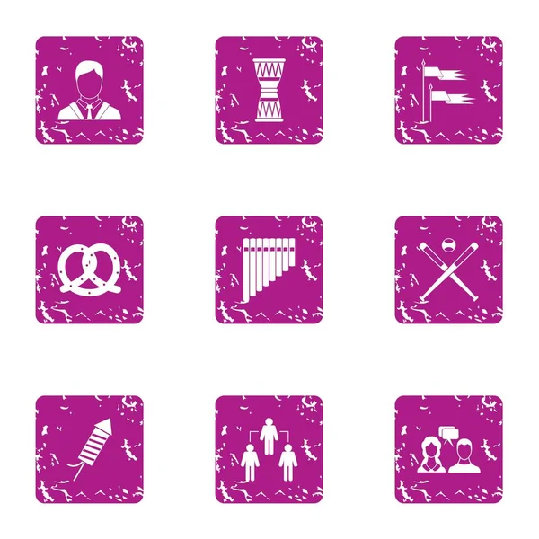 Office Komutan simgeler kümesi, grunge tarzı