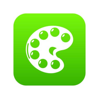 Paleti simgesi, basit siyah stil