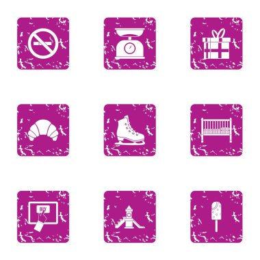 Moppet simgeler kümesi, grunge tarzı