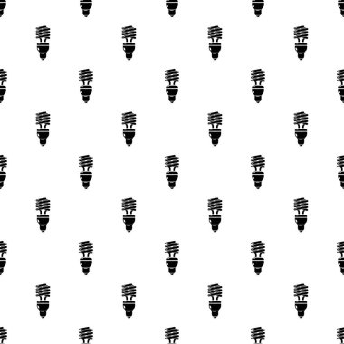 Ampul simgesi, basit siyah stil