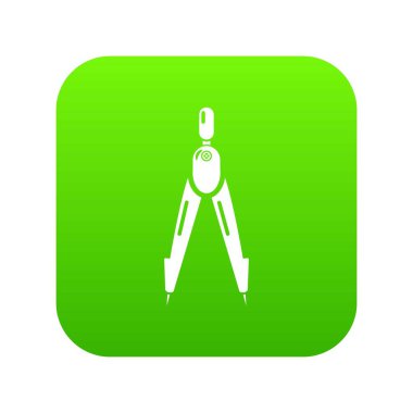 Pusula simgesini, basit tarzı.