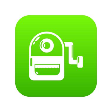 Okul çantası simgesini, basit siyah stil