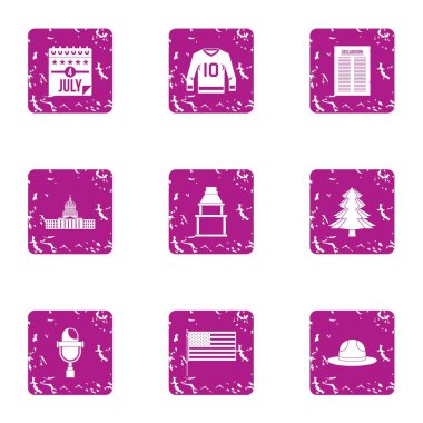 Özgürlük simgeler kümesi, grunge tarzı