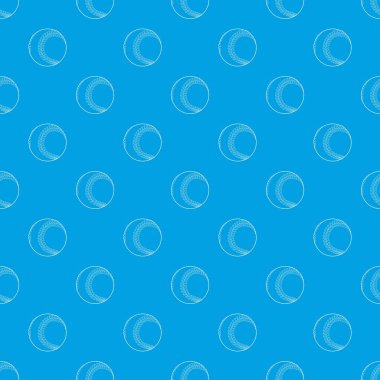 Beyzbol topu desen vektör kesintisiz mavi