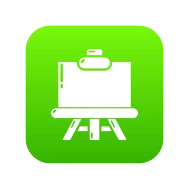 Simge, basit siyah stil tuval