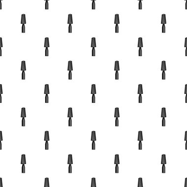 Diş vida simgesi, basit siyah stil