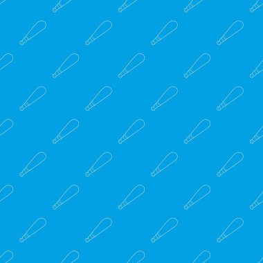 Beyzbol sopası desen vektör kesintisiz mavi