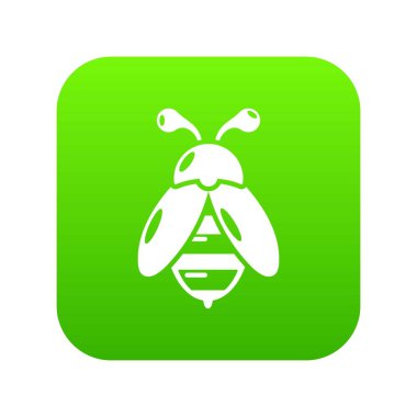 Arı simgesi, basit siyah stil