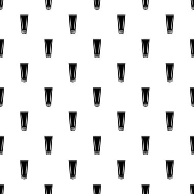 Diş macunu simgesi, basit siyah stil