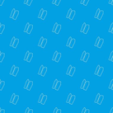 Tabut desen vektör kesintisiz mavi