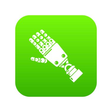 Robot kol simgesi, basit tarzı.