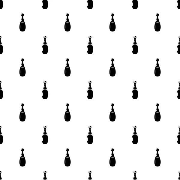 Parfum fles lavendel pictogram, eenvoudige zwarte stijl — Stockvector