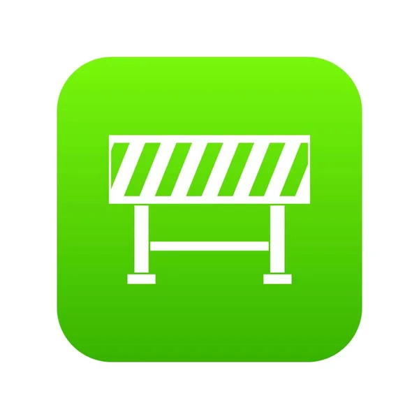 Schrankensymbol digital grün — Stockvektor