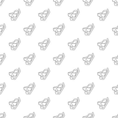 Dalış maske tasarlamak vektör sorunsuz