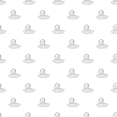 Tohum tasarlamak vektör sorunsuz büyüyen genç filiz