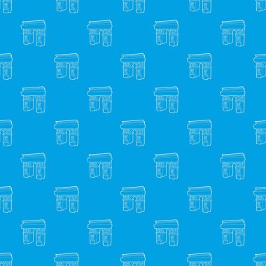 Zafer kemer desen vektör kesintisiz mavi